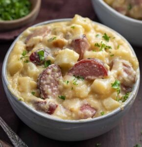 Slow-Cooker Kielbasa and Potatoes Recipe