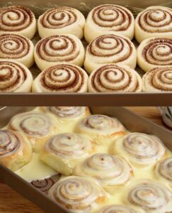 Classic Cinnamon Rolls with Cream Cheese Frosting Recipe