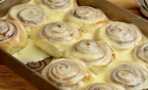 Classic Cinnamon Rolls with Cream Cheese Frosting Recipe