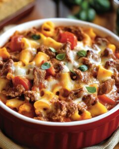 Beef Lombardi Casserole Recipe