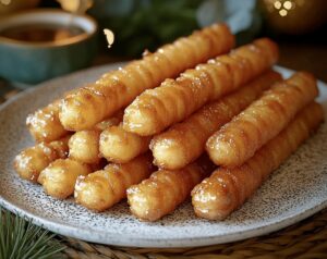 Crispy Funnel Cake Sticks Recipe