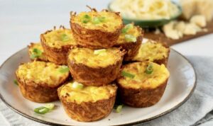 Cheesy Egg and Hash Brown Cups Recipe