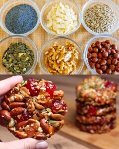 Healthy No-Sugar Nut and Fruit Cookies Recipe