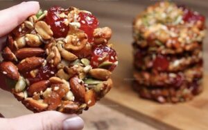 Healthy No-Sugar Nut and Fruit Cookies Recipe