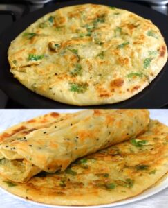 Homemade Flaky Layered Egg Paratha Roll Recipe