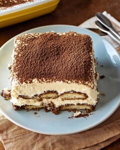 Amaretto-Infused Coffee Flavored Tiramisu Recipe