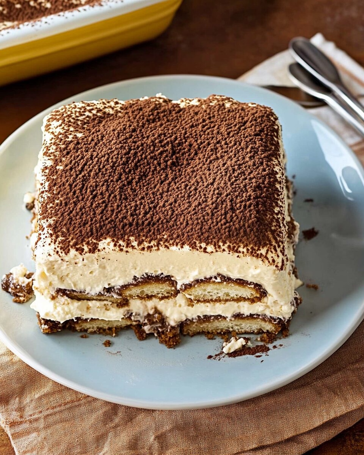 Amaretto-Infused Coffee Flavored Tiramisu Recipe