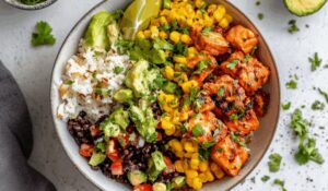 Salmon Burrito Bowl Recipe