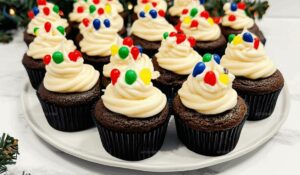 Christmas Light Cupcakes Recipe