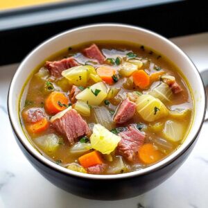 Corned Beef and Cabbage Soup Recipe