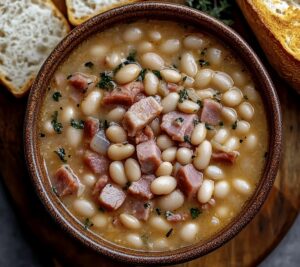 Smoky White Bean And Ham Soup Recipe