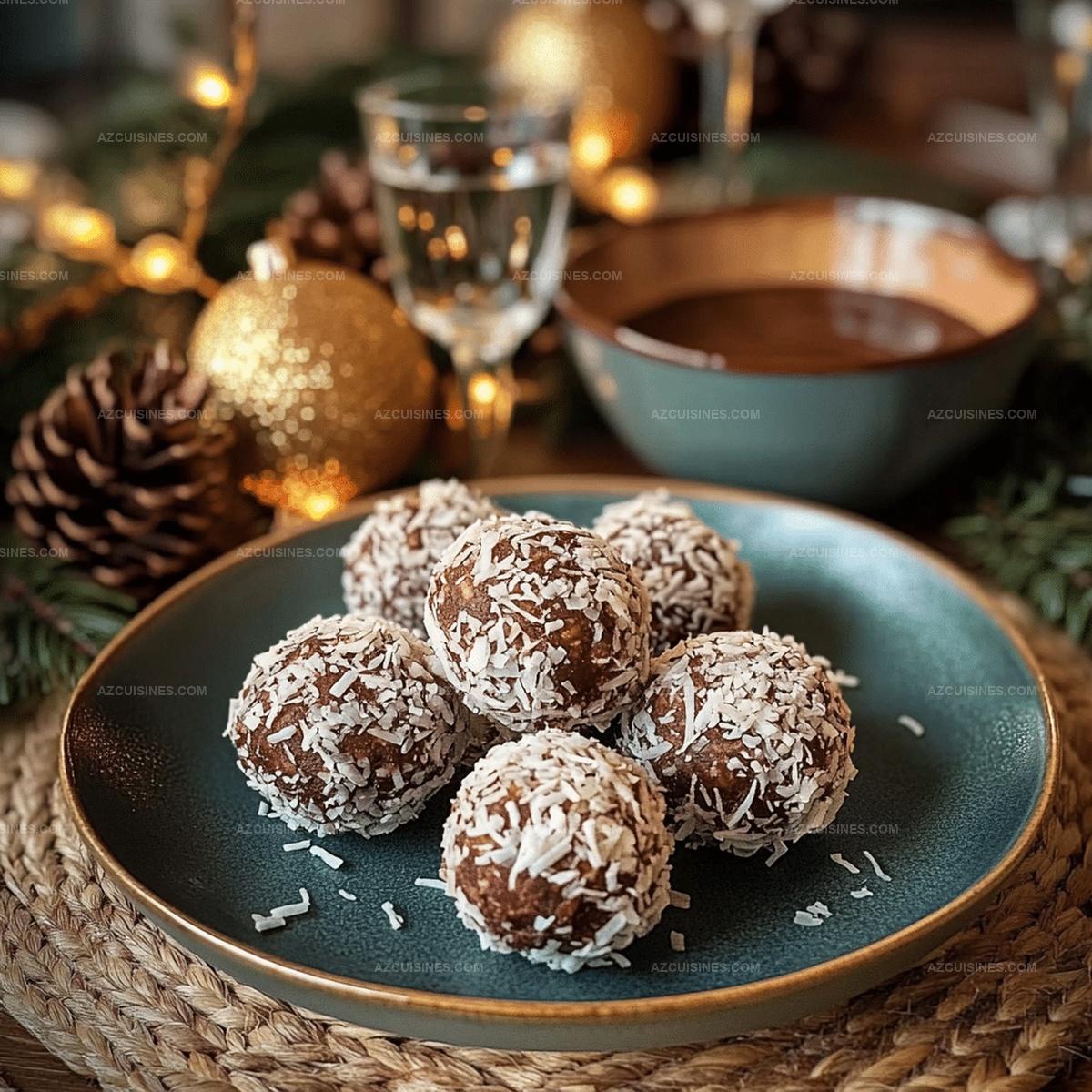 Chocolate Coconut Balls Recipe