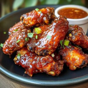 Barbecue Chicken Wings Slow Cooker Recipe