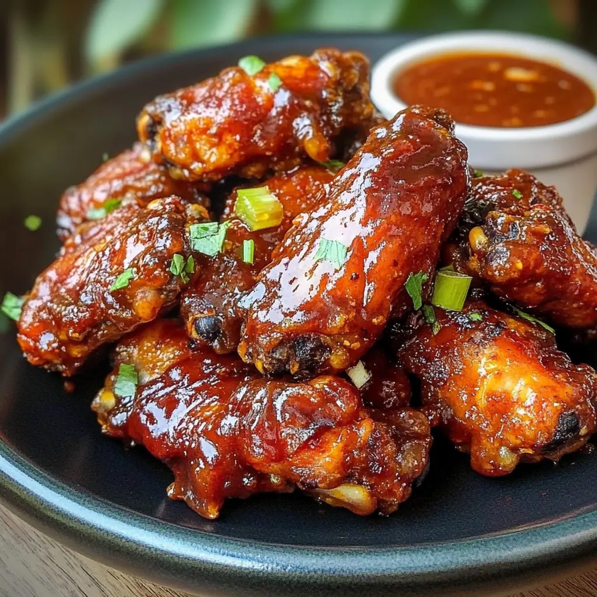 Barbecue Chicken Wings Slow Cooker Recipe