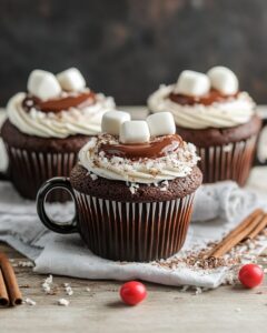 Hot Cocoa Cupcake Mugs Recipe
