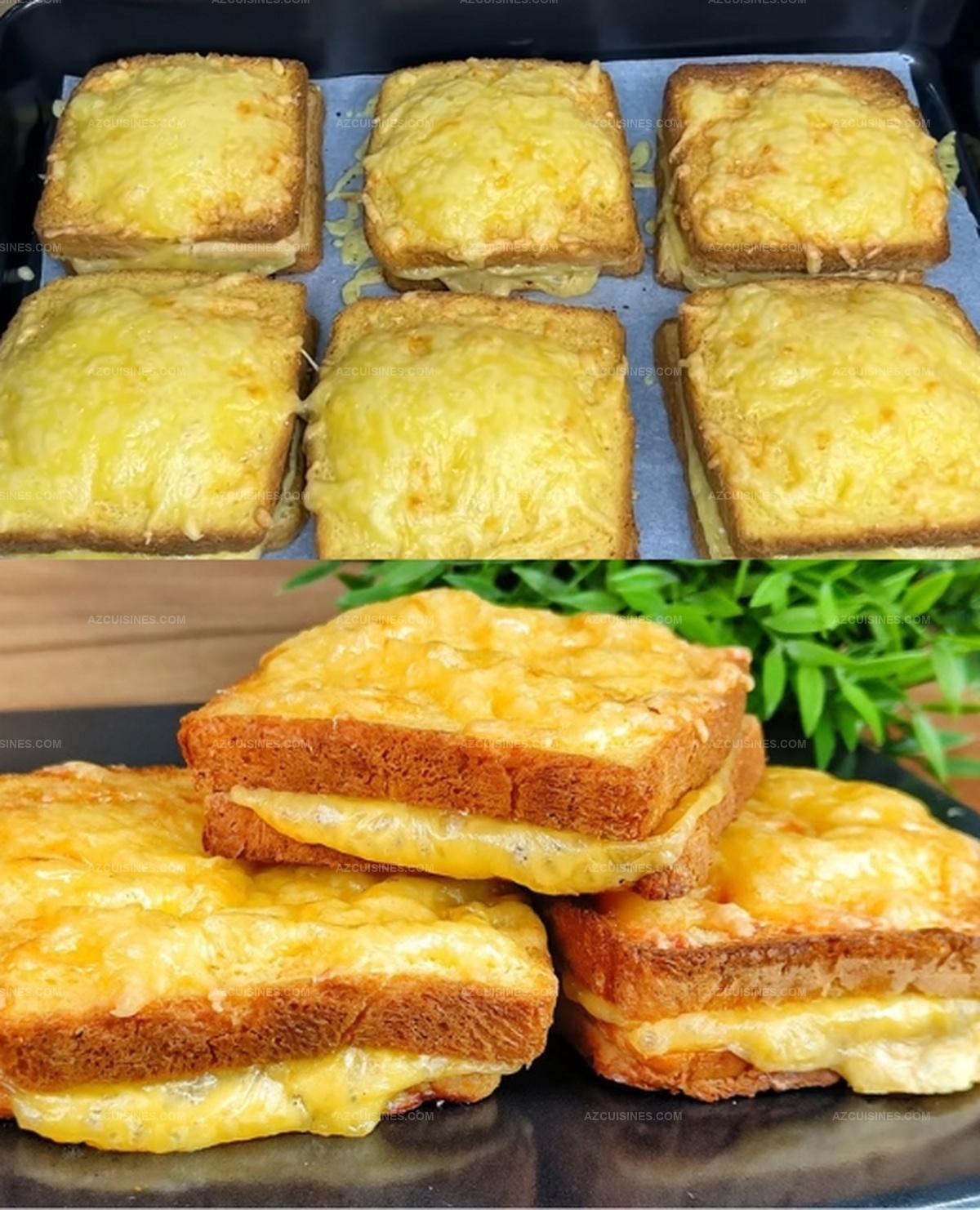 Golden Crusted Ham and Cheese Bake Recipe