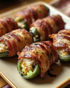 Bacon-Wrapped Jalapeno Poppers Recipe