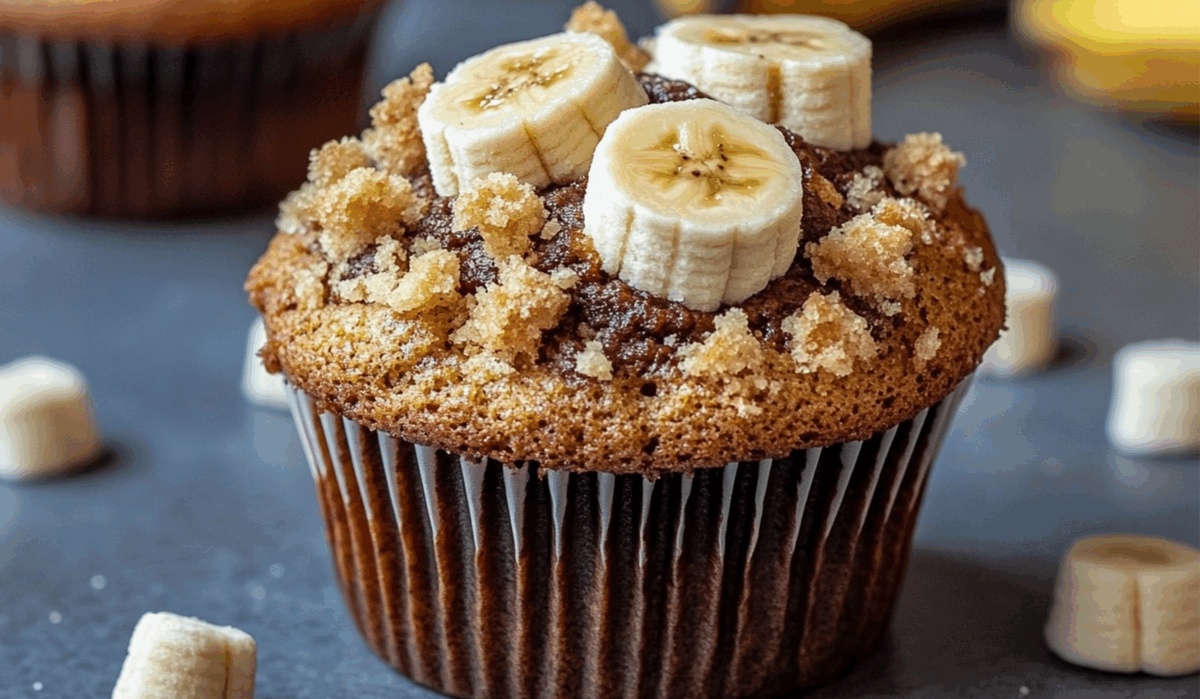 Banana Smores Muffins Recipe