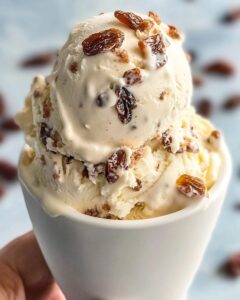 Rum Raisin Ice Cream Recipe