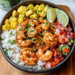 Fiesta Shrimp Rice Bowl Recipe