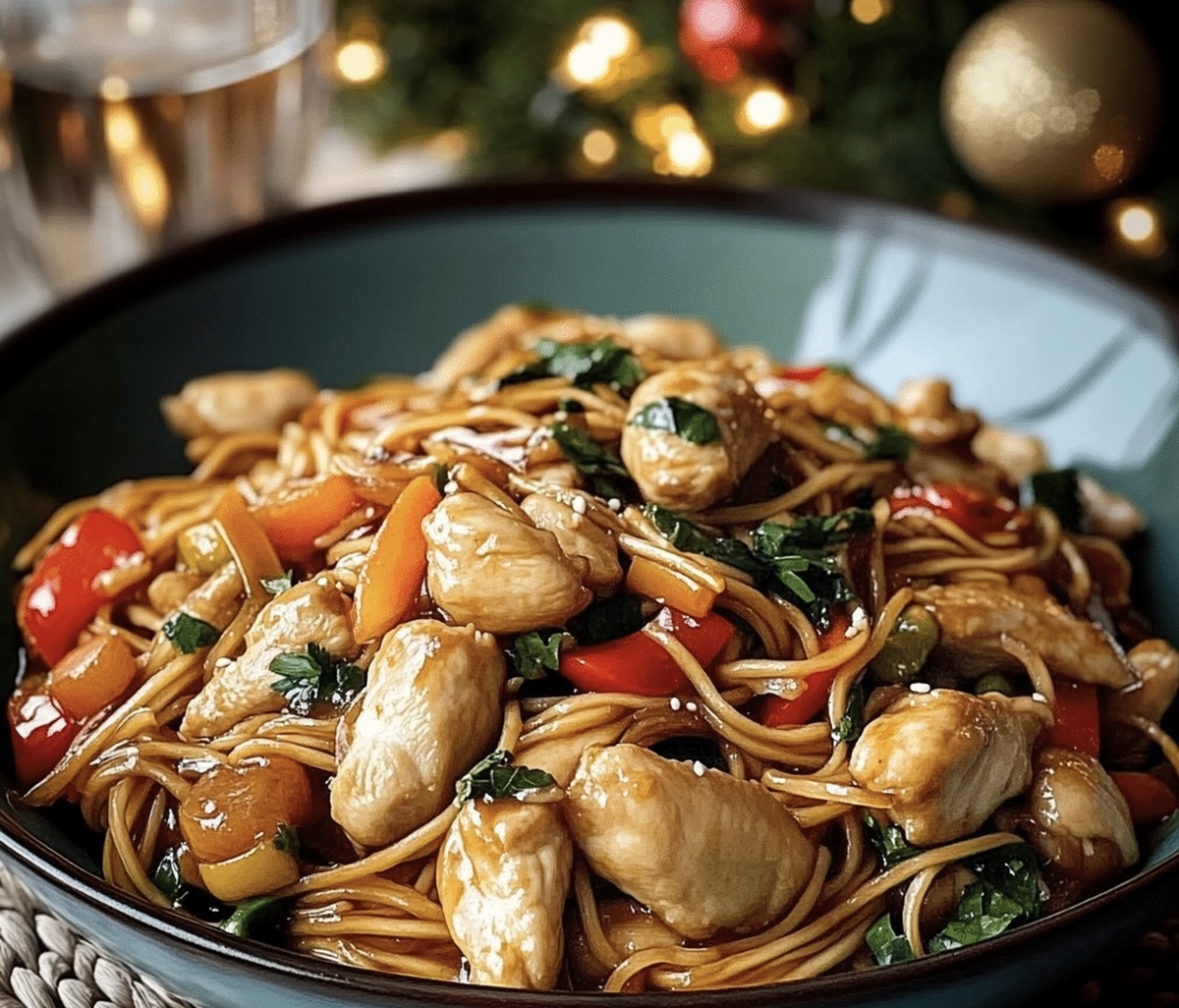 Chicken Lo Mein Recipe