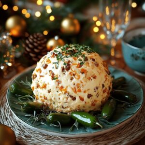 Jalapeno Popper Cheese Ball Recipe