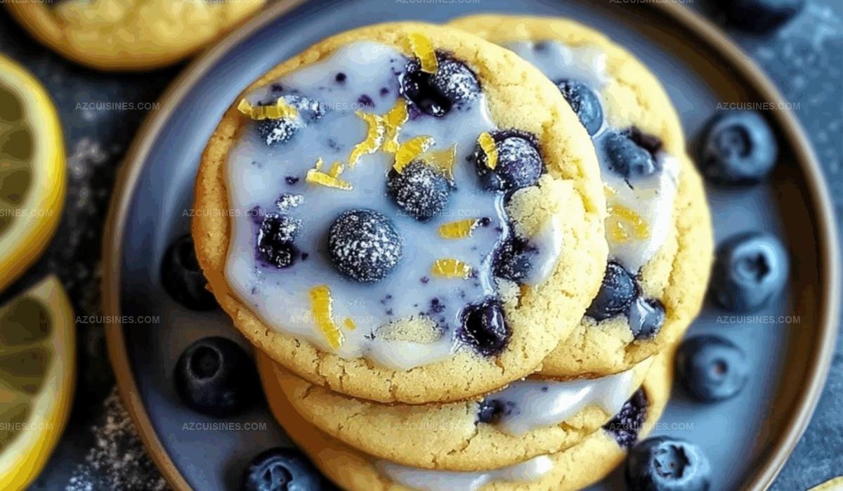 Blueberry Lemon Cookies Recipe