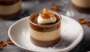Salted Caramel Coffee Mousse Cups Recipe