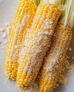 Garlic Parmesan Corn Recipe