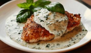 Chicken In Basil Cream Sauce Recipe