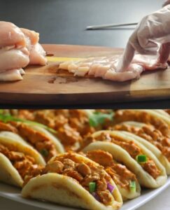Mini Pita Bites with Chicken Recipe