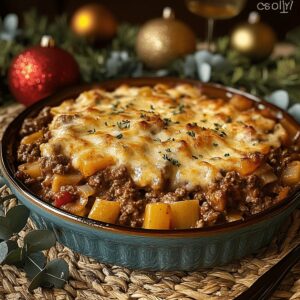 Ground Beef Country Casserole Recipe