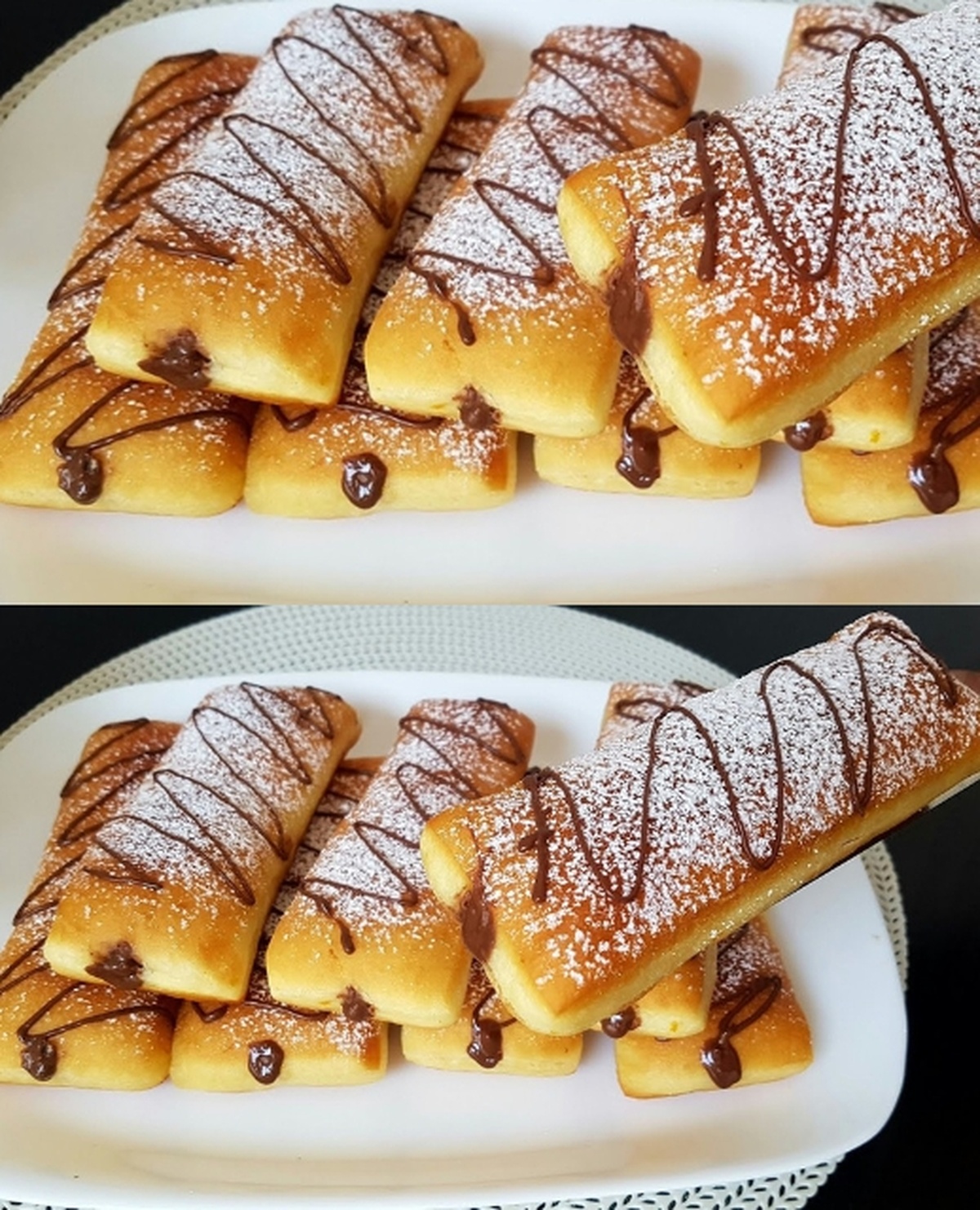 Orange-Zest Chocolate-Filled Doughnuts Recipe