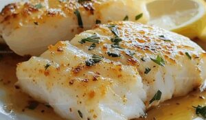 Lemon Butter Baked Cod Recipe