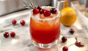Christmas Mistletoe Margarita Recipe