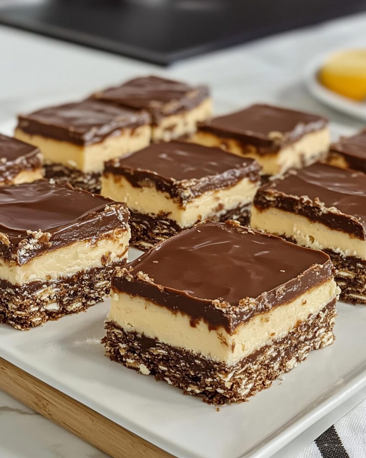 Decadent Triple-Layered Nanaimo Bars Recipe