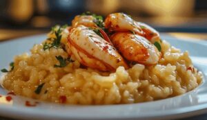 Lemon Butter Lobster Risotto Recipe