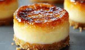 Mini Creme Brulee Cheesecakes Recipe