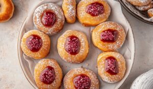 Sufganiyot (Jelly Donuts) Recipe
