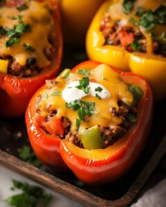 Taco Stuffed Peppers Recipe