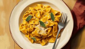Creamy Cajun Pumpkin Alfredo Pasta (Vegan) Recipe
