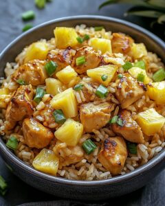 Pineapple Chicken and Rice Recipe