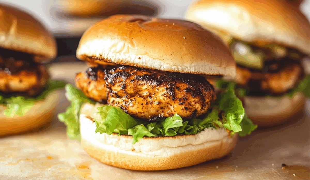 Alabama White Bbq Blackened Chicken Sliders Recipe