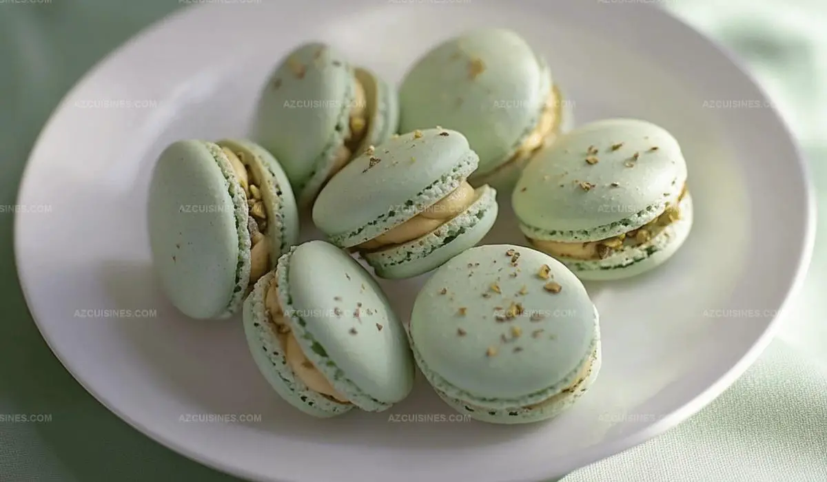 Pistachio Macarons Recipe