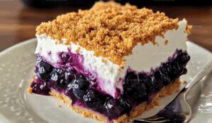 No-Bake Blueberry Yum Yum Recipe
