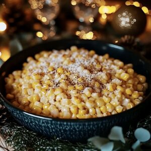 Slow Cooker Cheddar Corn Recipe