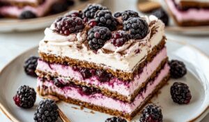 Blackberry Icebox Cake Recipe