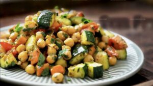 Vegetable and Chickpea Saute Recipe