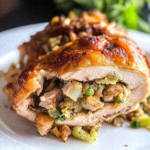 Stuffed Chicken Breast with Stuffing Recipe