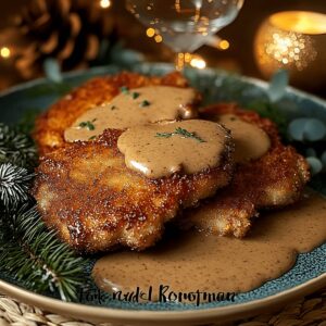 Pork Schnitzel With Dijon Gravy Recipe